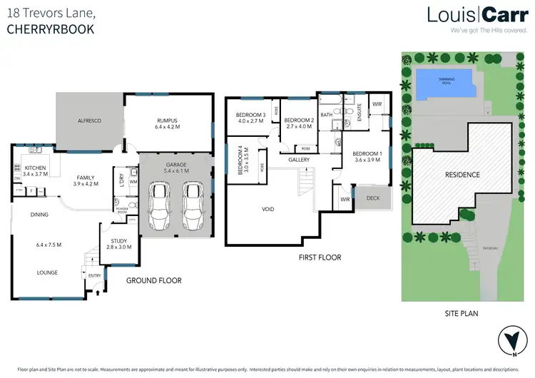 Floorplan of Homely house listing, 18 Trevors Lane, Cherrybrook NSW 2126