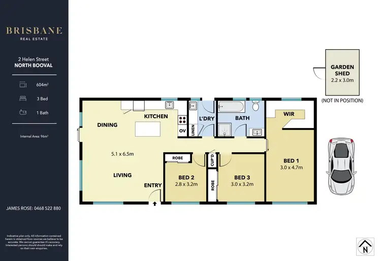 Floorplan of Homely house listing, 2 Helen Street, North Booval QLD 4304