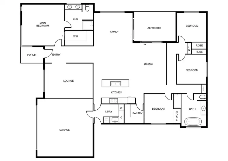 Floorplan of Homely house listing, 9 Geoff Bardon Street, Weston ACT 2611
