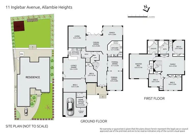 Floorplan of Homely house listing, 11 Inglebar Avenue, Allambie Heights NSW 2100