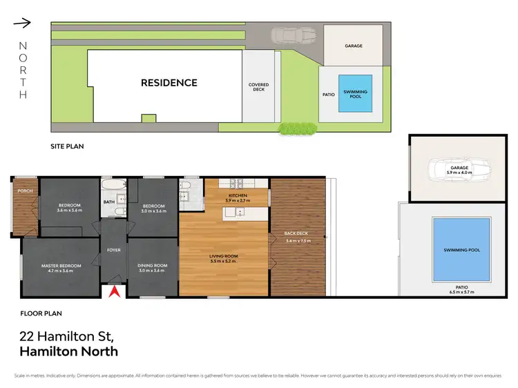 Floorplan of Homely house listing, 22 Hamilton Street, Hamilton North NSW 2292