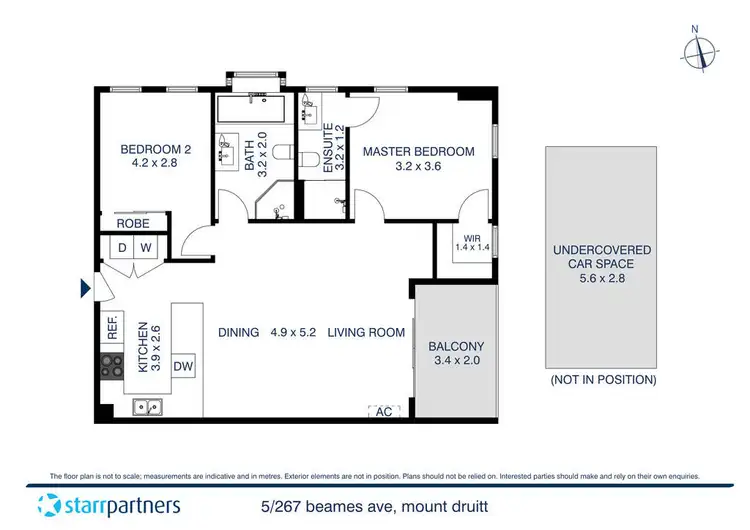 Floorplan of Homely unit listing, 5/267-269 Beames Avenue, Mount Druitt NSW 2770