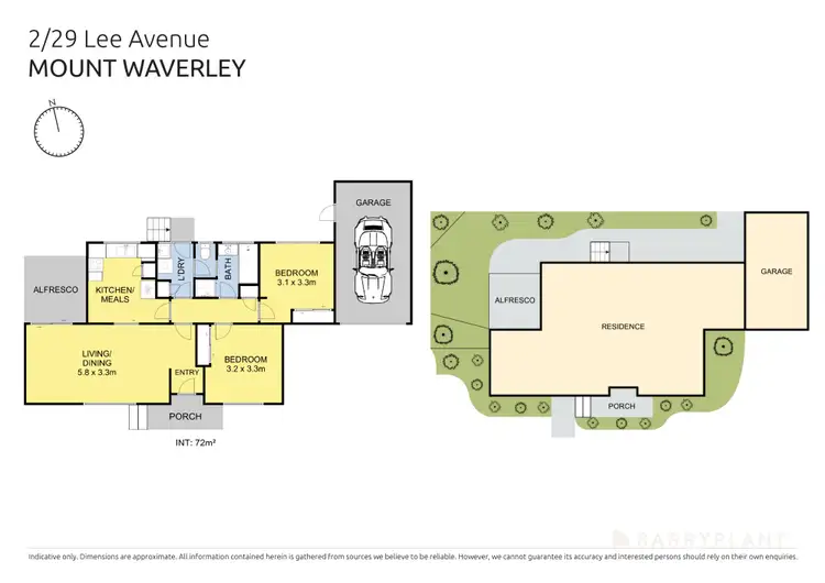 Floorplan of Homely unit listing, 2/29 Lee Avenue, Mount Waverley VIC 3149