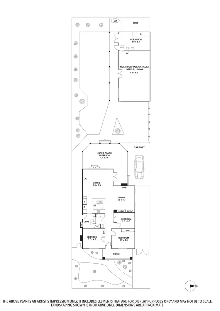 Floorplan of Homely house listing, 11 Kelsby Street, Reservoir VIC 3073