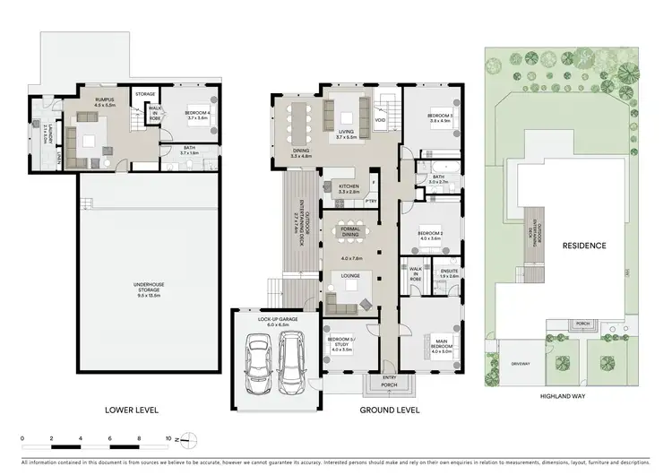 Floorplan of Homely house listing, 11 Highland Way, Highton VIC 3216