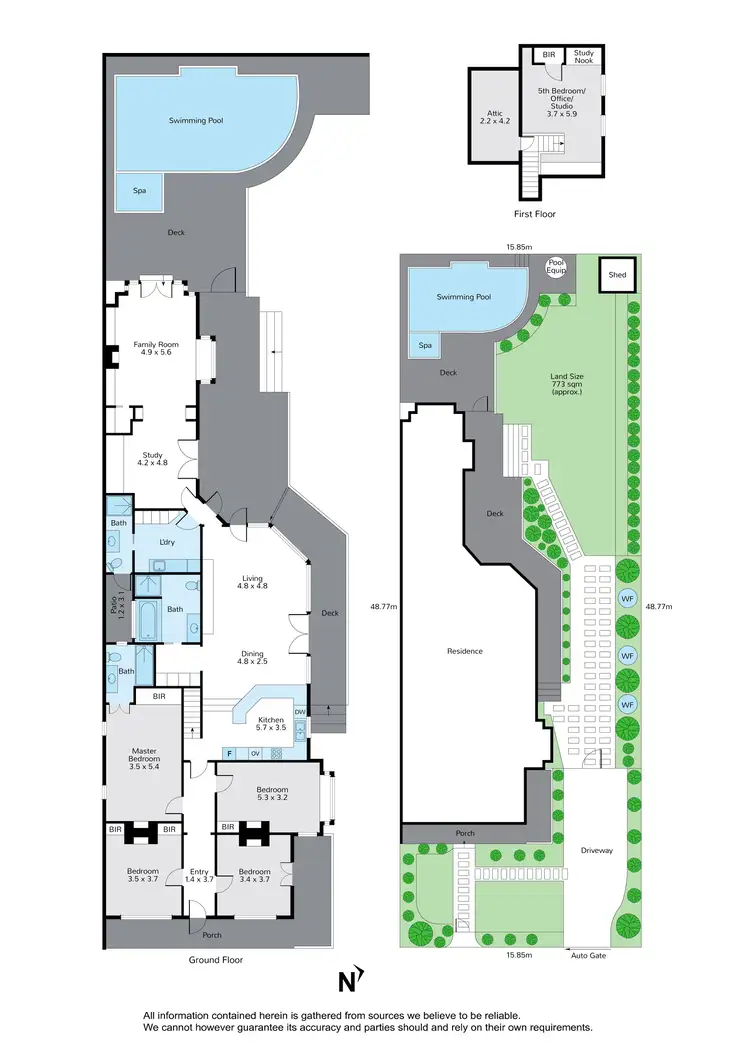 Floorplan of Homely house listing, 8 Durham Road, Surrey Hills VIC 3127