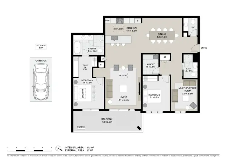 Floorplan of Homely unit listing, 12/149-153 Livingstone Avenue, Pymble NSW 2073