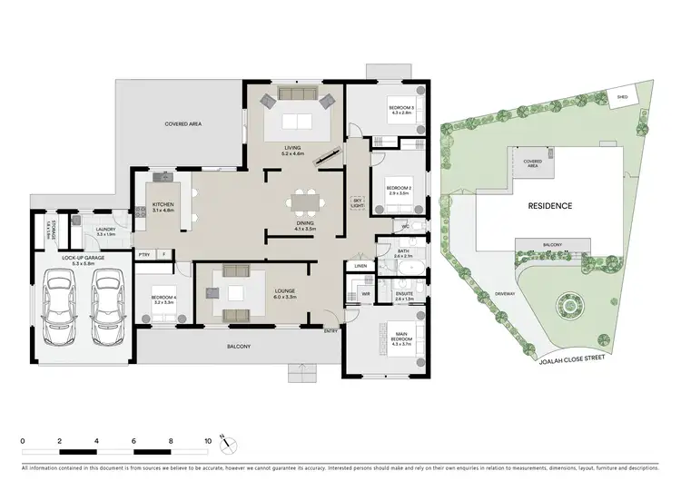 Floorplan of Homely house listing, 6 Joalah Close, St Ives NSW 2075