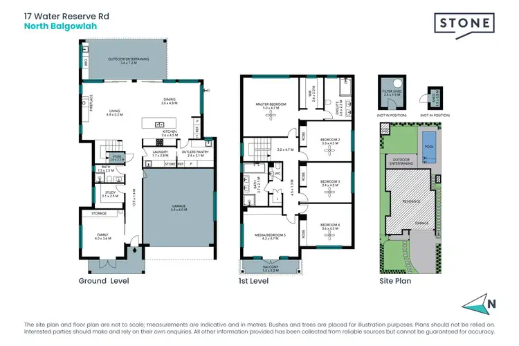 Floorplan of Homely house listing, 17 Water Reserve Road, North Balgowlah NSW 2093