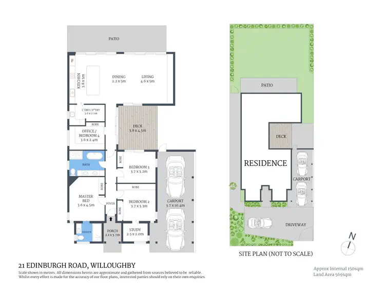 Floorplan of Homely house listing, 21 Edinburgh Road, Willoughby NSW 2068