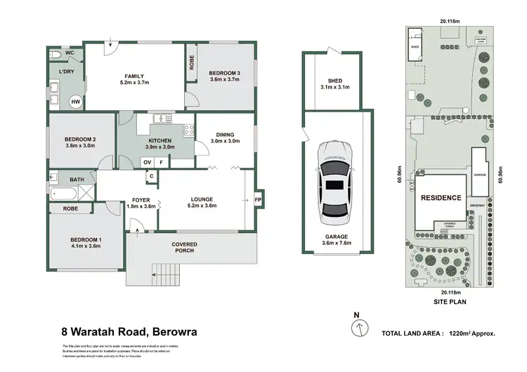 Floorplan of Homely house listing, 8 Waratah Road, Berowra NSW 2081