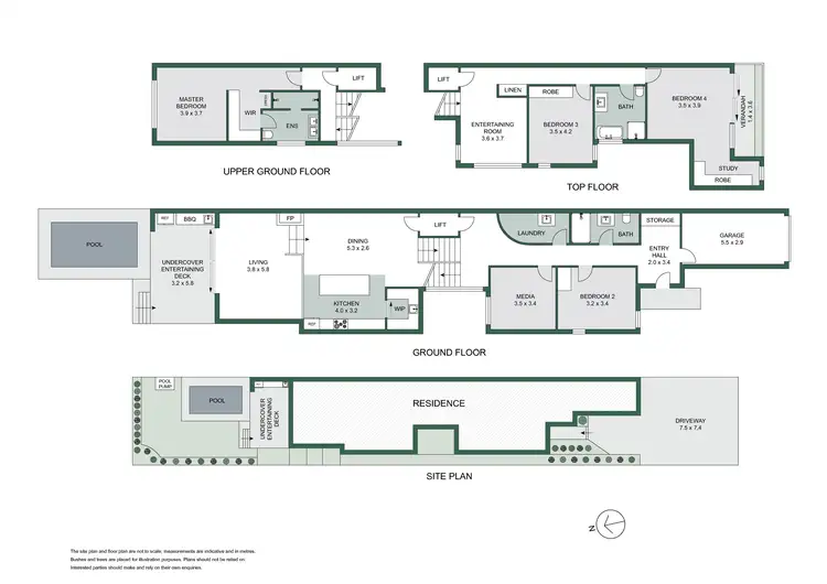 Floorplan of Homely house listing, 122A Griffiths Street, Balgowlah NSW 2093