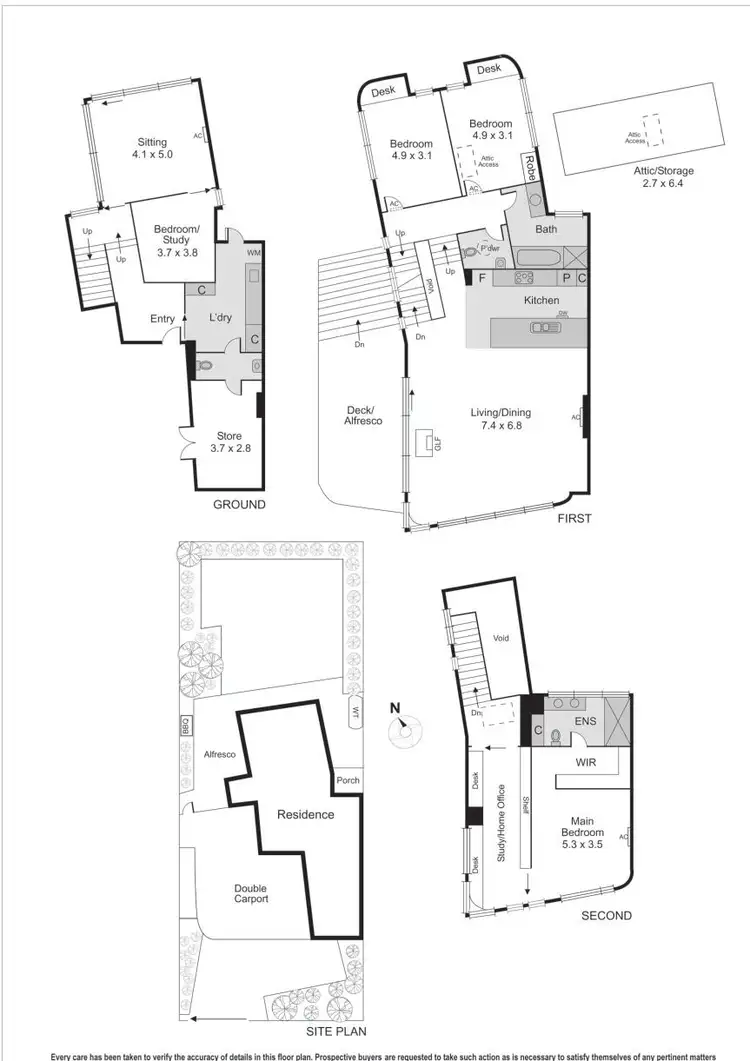 Floorplan of Homely house listing, 103 Ormond Esplanade, Elwood VIC 3184