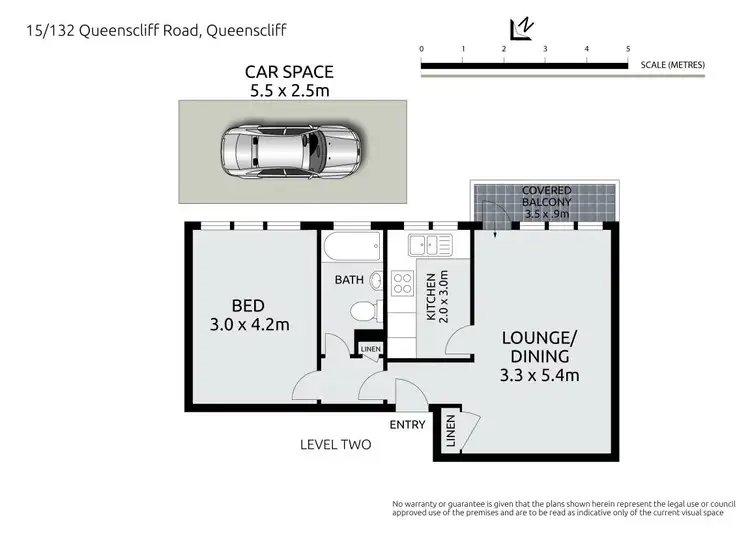 Floorplan of Homely apartment listing, 15/132 Queenscliff Road, Queenscliff NSW 2096