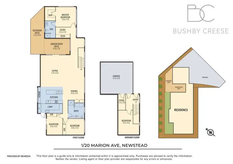 Floorplan of Homely house listing, 1/20 Marion Avenue, Newstead TAS 7250