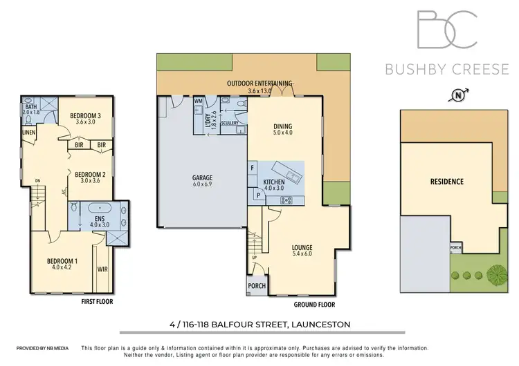Floorplan of Homely house listing, 4/116-118 Balfour Street, Launceston TAS 7250