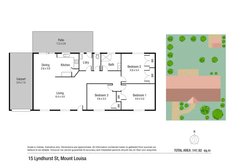 Floorplan of Homely house listing, 15 Lyndhurst Street, Mount Louisa QLD 4814