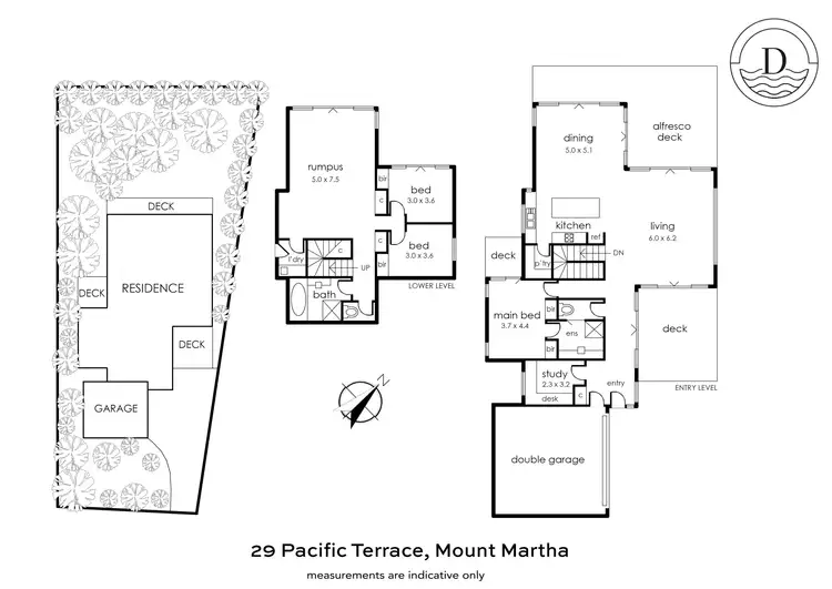 Floorplan of Homely house listing, 29 Pacific Terrace, Mount Martha VIC 3934