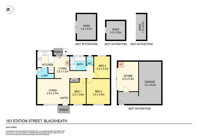 Floorplan of Homely house listing, 163 Station Street, Blackheath NSW 2785