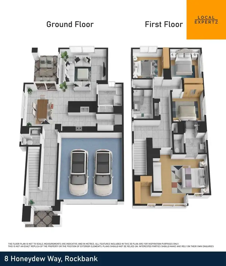 Floorplan of Homely house listing, 8 Honeydew Way, Rockbank VIC 3335
