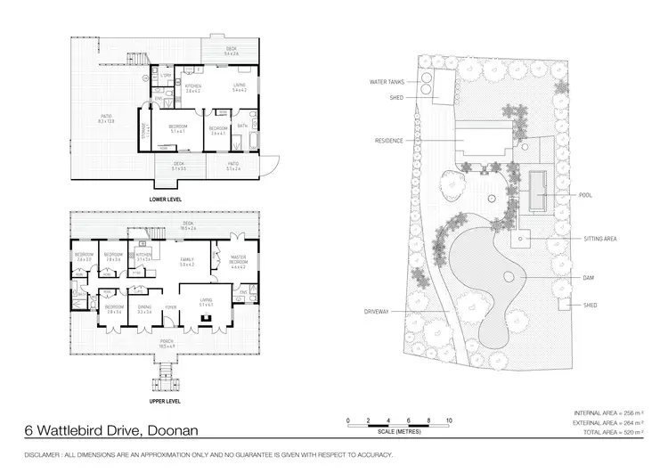 Floorplan of Homely house listing, 6 Wattlebird Drive, Doonan QLD 4562