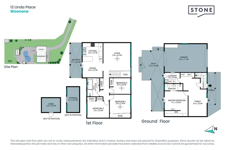 Floorplan of Homely house listing, 12 Linda Place, Woonona NSW 2517