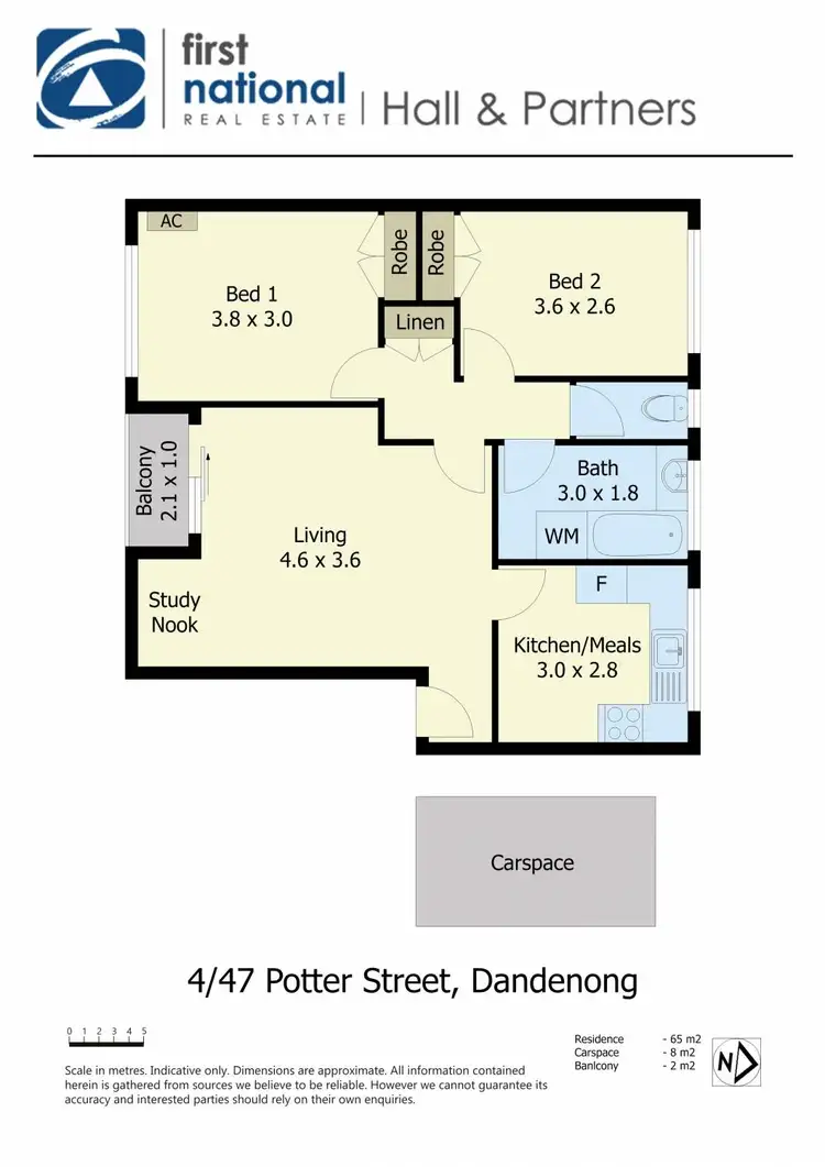 Floorplan of Homely unit listing, 4/47 Potter Street, Dandenong VIC 3175