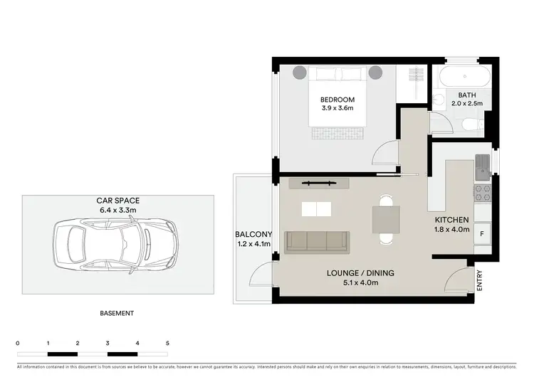 Floorplan of Homely apartment listing, 12/36 Waine Street, Freshwater NSW 2096