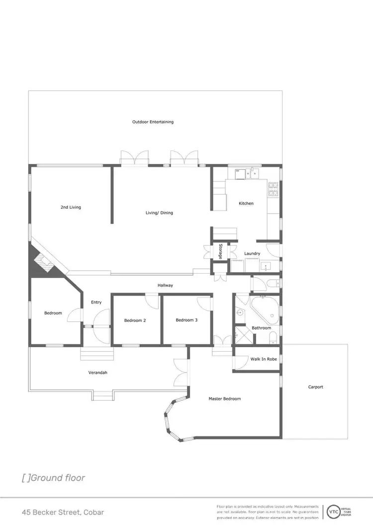 Floorplan of Homely house listing, 45 Becker Street, Cobar NSW 2835