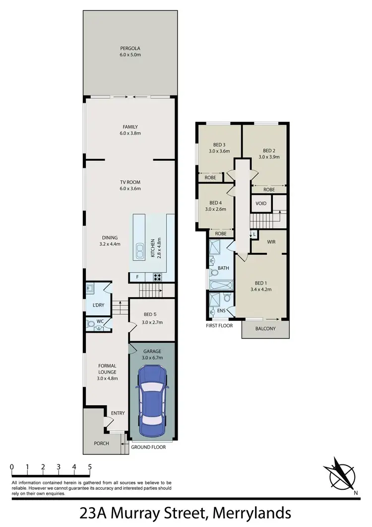 Floorplan of Homely house listing, 23a Murray Street, Merrylands NSW 2160