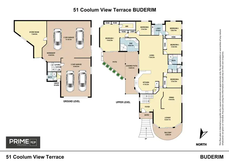 Floorplan of Homely house listing, 51 Coolum View Terrace, Buderim QLD 4556