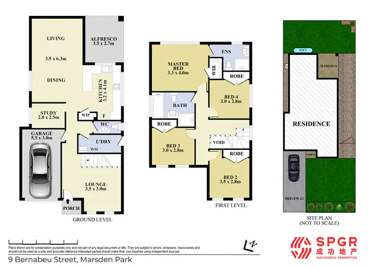 Floorplan of Homely house listing, 9 Bernabeu Street, Marsden Park NSW 2765