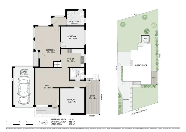 Floorplan of Homely house listing, 595 The Entrance Road, Bateau Bay NSW 2261