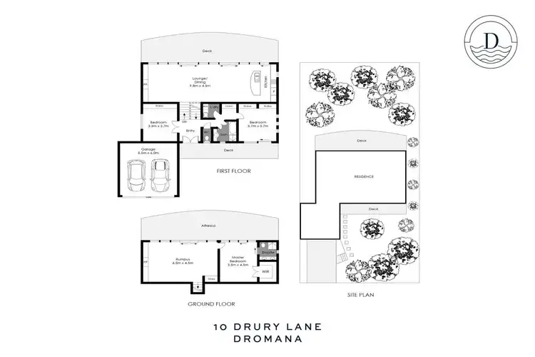 Floorplan of Homely house listing, 10 Drury Lane, Dromana VIC 3936