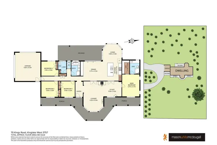 Floorplan of Homely house listing, 70 Kings Road, Kinglake West VIC 3757