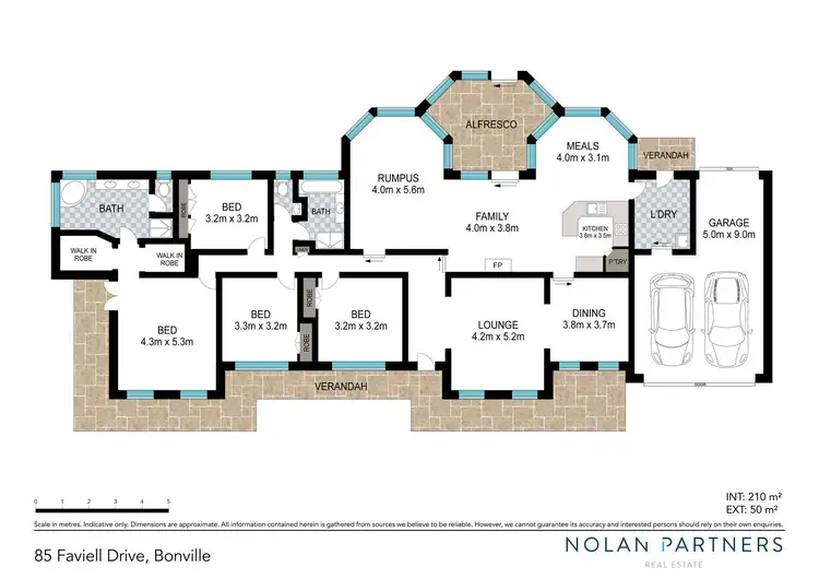 Floorplan of Homely rural property listing, 85 Faviell Drive, Bonville NSW 2450