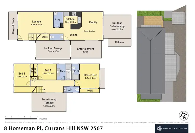 Floorplan of Homely house listing, 8 Horseman Place, Currans Hill NSW 2567