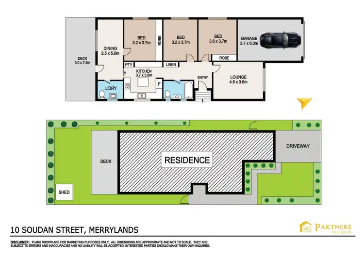 Floorplan of Homely house listing, 10 Soudan Street, Merrylands NSW 2160