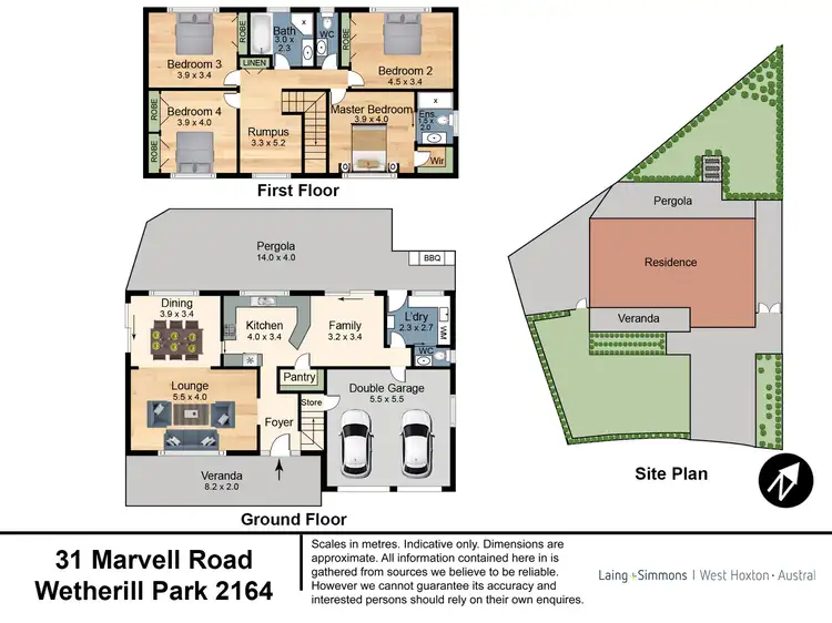 Floorplan of Homely house listing, 31 Marvell Road, Wetherill Park NSW 2164