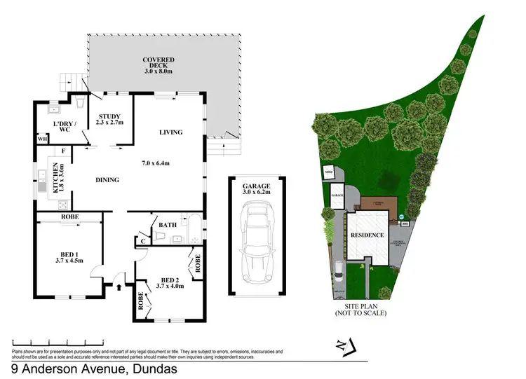 Floorplan of Homely house listing, 9 Anderson Avenue, Dundas NSW 2117