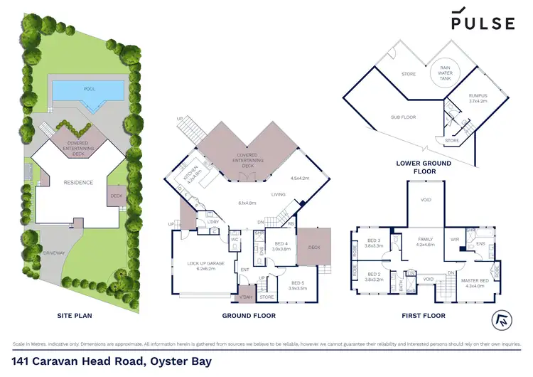 Floorplan of Homely house listing, 141 Caravan Head Road, Oyster Bay NSW 2225