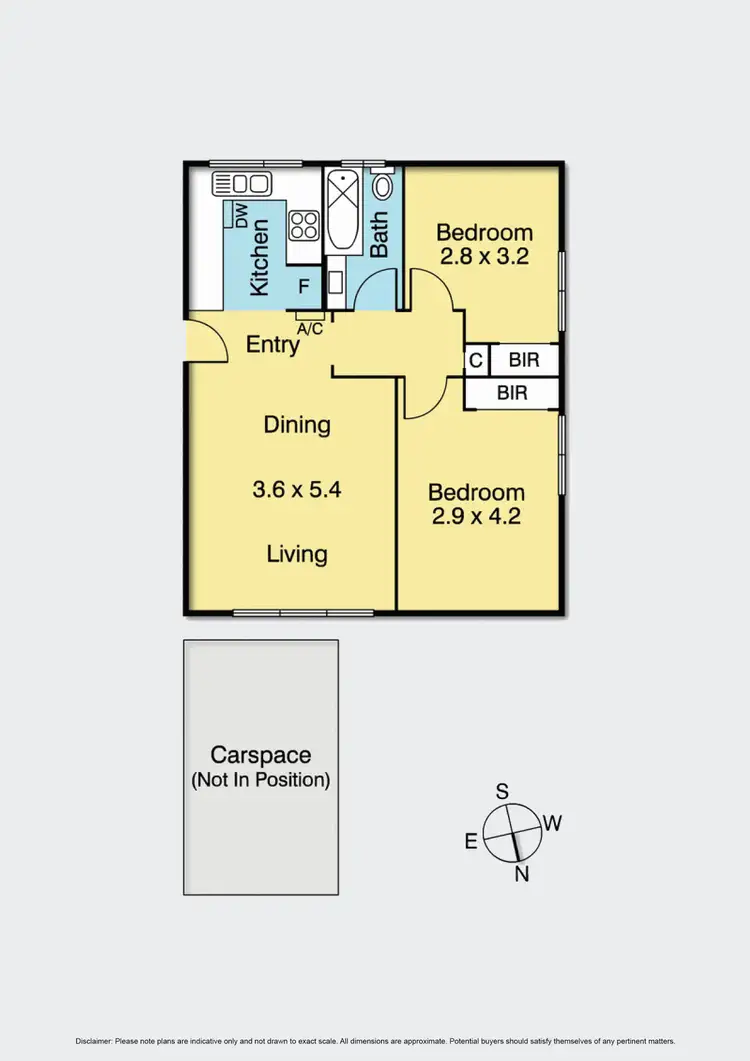 Floorplan of Homely apartment listing, 1/94 Primrose Street, Essendon VIC 3040