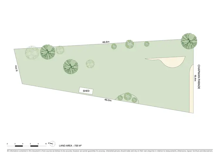 Floorplan of Homely land listing, 92 Chapman Parade, Faulconbridge NSW 2776