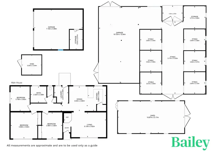 Floorplan of Homely rural property listing, 236 Westbrook Road, Westbrook NSW 2330