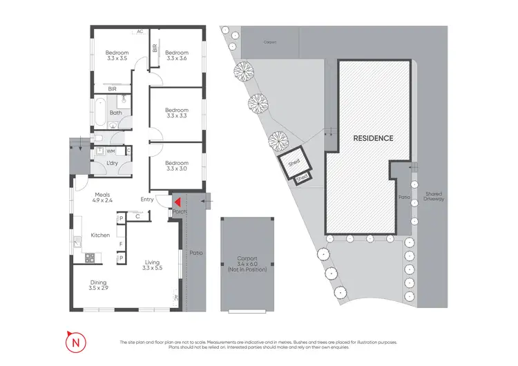 Floorplan of Homely house listing, 6 Myers Court, Melton VIC 3337