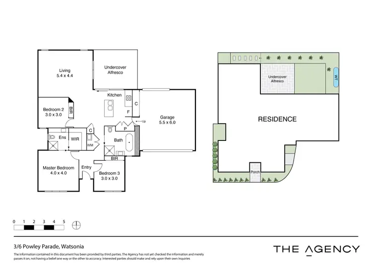 Floorplan of Homely townhouse listing, 3/6 Powley Parade, Watsonia VIC 3087