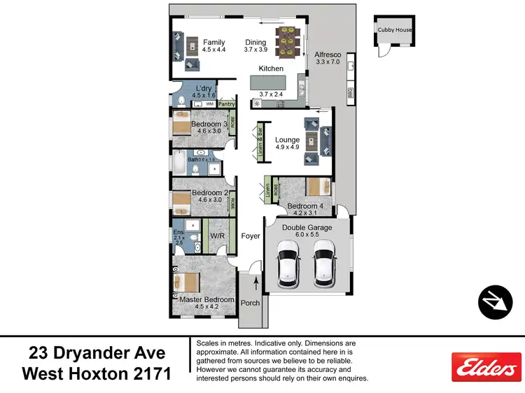 Floorplan of Homely house listing, 23 Dryander Avenue, West Hoxton NSW 2171