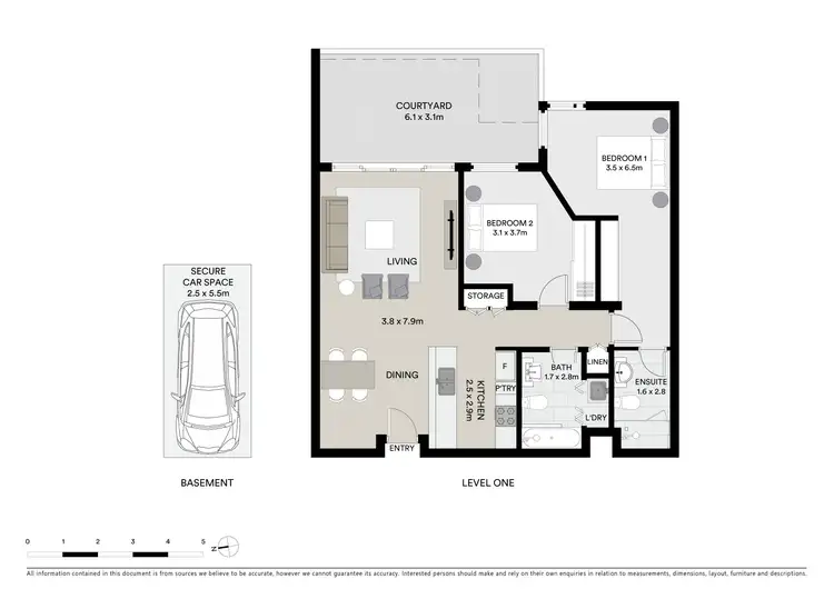 Floorplan of Homely apartment listing, 105/140 Maroubra Road, Maroubra NSW 2035
