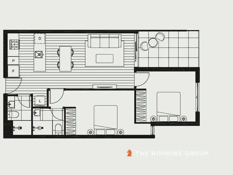 Floorplan of Homely apartment listing, 120/82-86 Bulla Road, Strathmore VIC 3041