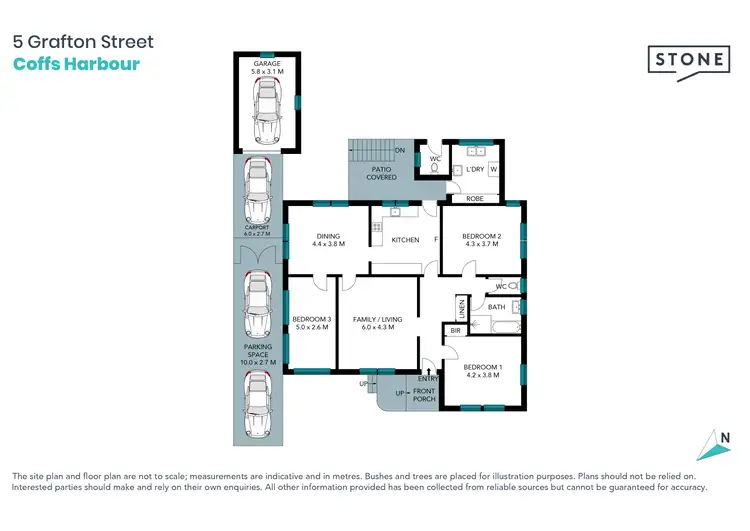 Floorplan of Homely house listing, 5 Grafton Street, Coffs Harbour NSW 2450
